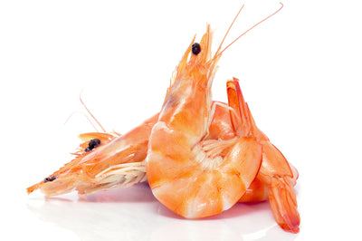 WHITE SHRIMP/CHAKA (Raw Head on Shell on-HOSO) 750G (16-20 psc)